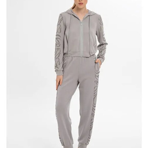 Jacket with Printed Sleeves - Picture 1 of 4